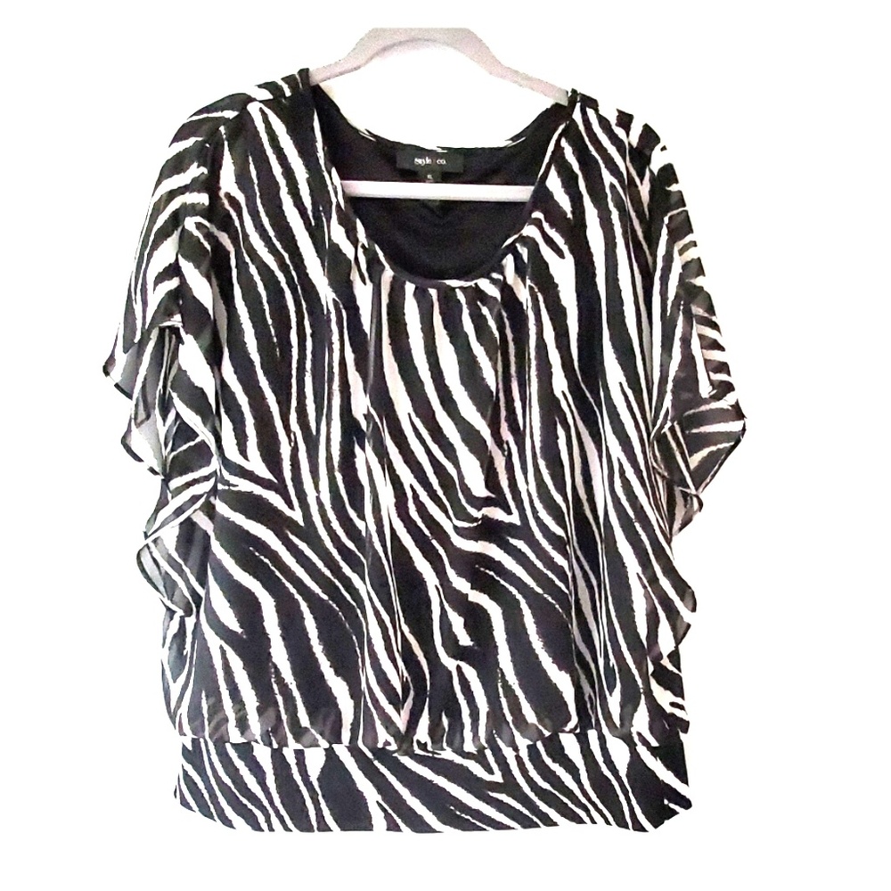 Beautiful ZEBRA top!